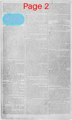 Page thumbnail for The Virginia Gazette