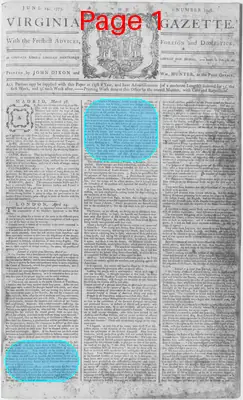 Page thumbnail for The Virginia Gazette