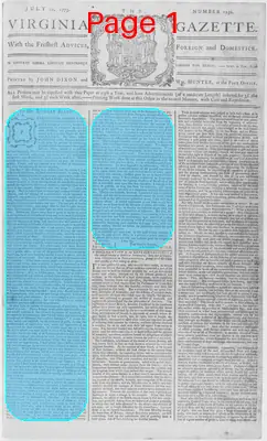 Page thumbnail for The Virginia Gazette