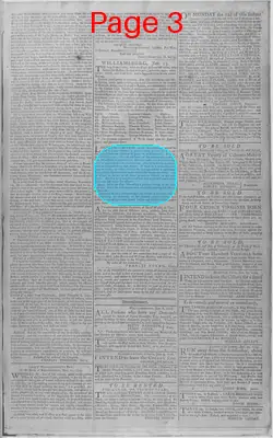 Page thumbnail for The Virginia Gazette