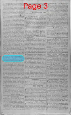 Page thumbnail for The Virginia Gazette