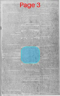 Page thumbnail for The Virginia Gazette