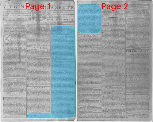 Page thumbnail for The Virginia Gazette