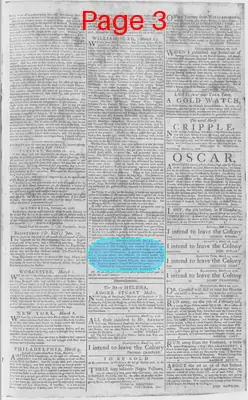Page thumbnail for The Virginia Gazette