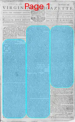 Page thumbnail for The Virginia Gazette