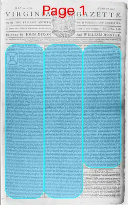 Page thumbnail for The Virginia Gazette