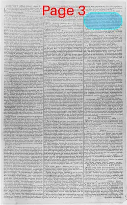 Page thumbnail for The Virginia Gazette