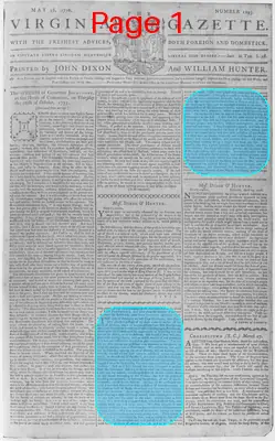 Page thumbnail for The Virginia Gazette