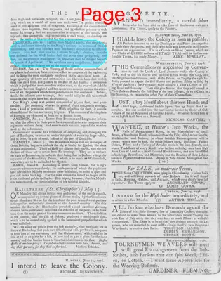 Page thumbnail for The Virginia Gazette
