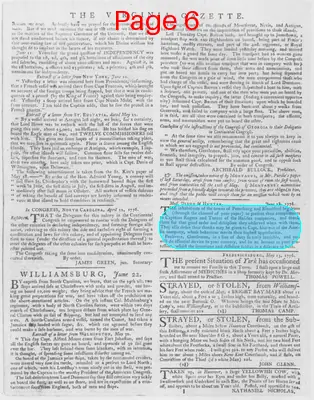 Page thumbnail for The Virginia Gazette