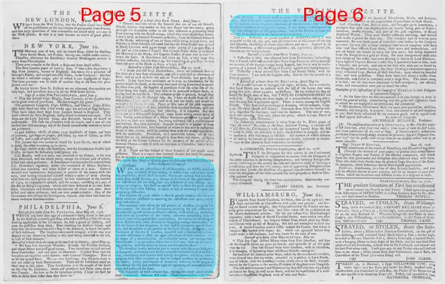 Page thumbnail for The Virginia Gazette