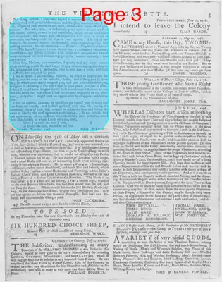 Page thumbnail for The Virginia Gazette