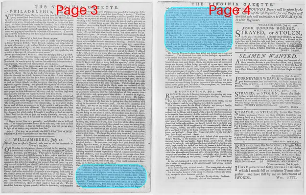 Page thumbnail for The Virginia Gazette