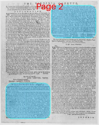 Page thumbnail for The Virginia Gazette