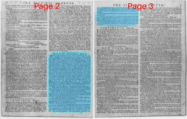 Page thumbnail for The Virginia Gazette
