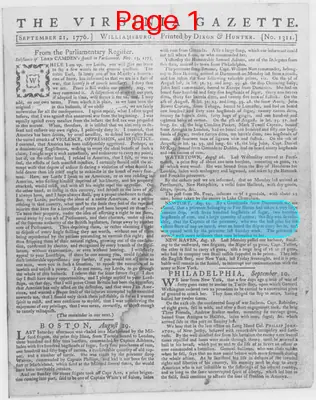 Page thumbnail for The Virginia Gazette