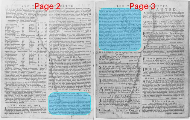 Page thumbnail for The Virginia Gazette