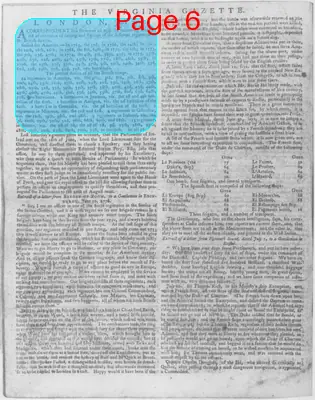 Page thumbnail for The Virginia Gazette