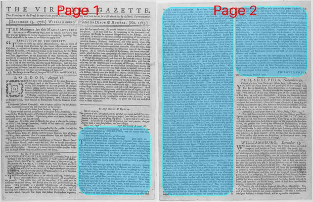 Page thumbnail for The Virginia Gazette