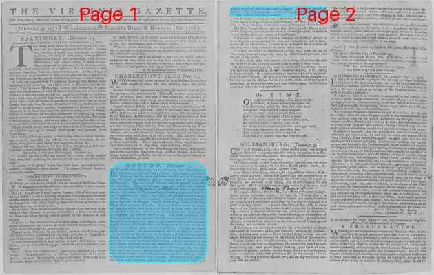 Page thumbnail for The Virginia Gazette