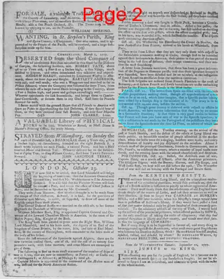 Page thumbnail for The Virginia Gazette
