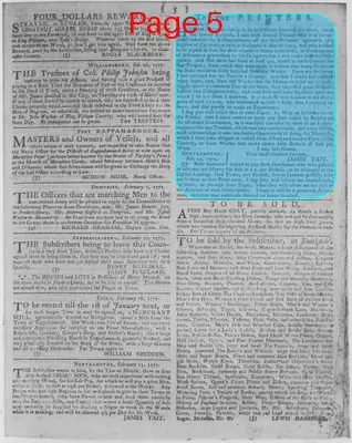 Page thumbnail for The Virginia Gazette