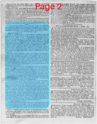 Page thumbnail for The Virginia Gazette