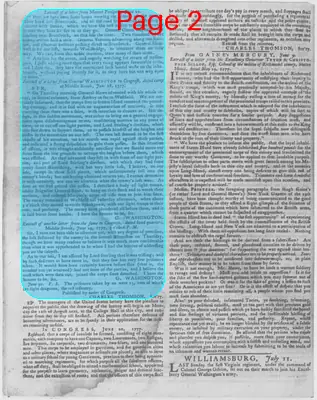 Page thumbnail for The Virginia Gazette