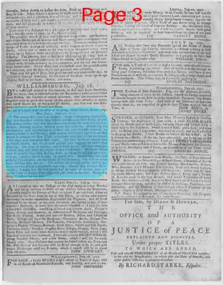 Page thumbnail for The Virginia Gazette