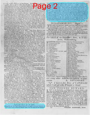 Page thumbnail for The Virginia Gazette
