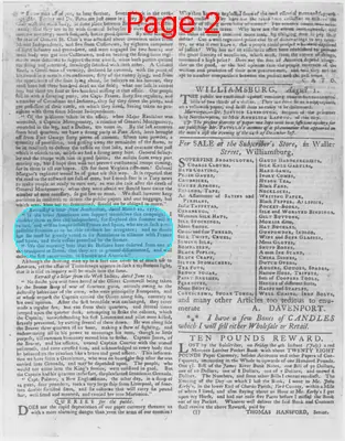 Page thumbnail for The Virginia Gazette