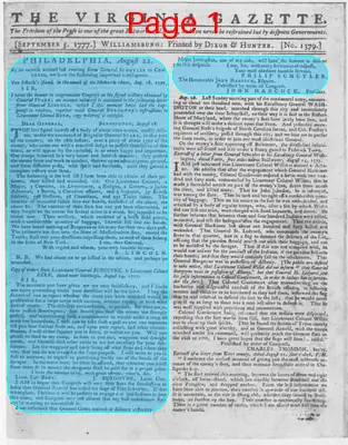 Page thumbnail for The Virginia Gazette