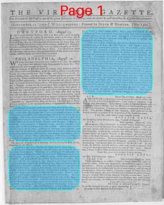 Page thumbnail for The Virginia Gazette
