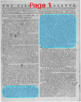 Page thumbnail for The Virginia Gazette
