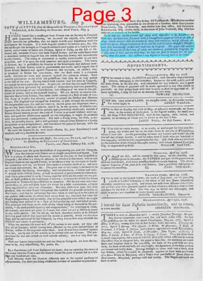 Page thumbnail for The Virginia Gazette