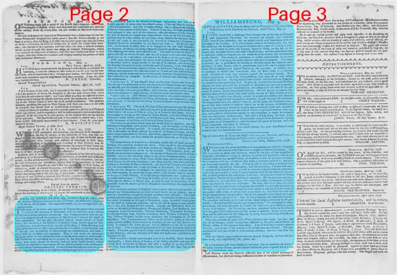 Page thumbnail for The Virginia Gazette