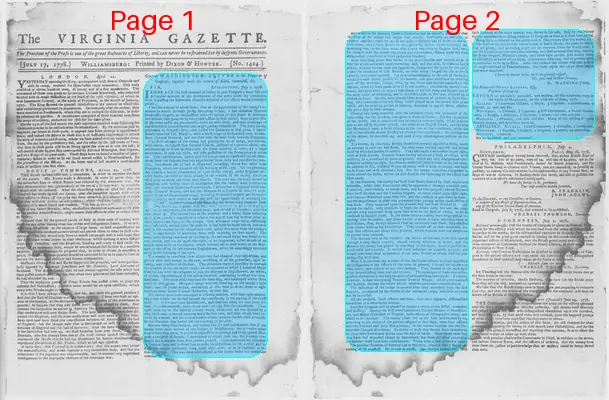 Page thumbnail for The Virginia Gazette