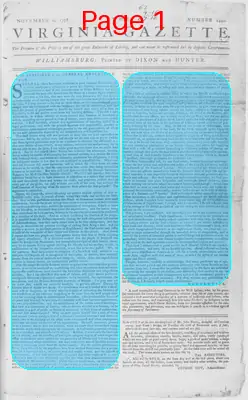 Page thumbnail for The Virginia Gazette