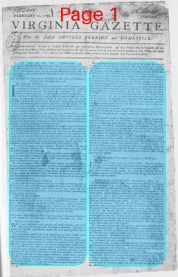 Page thumbnail for The Virginia Gazette