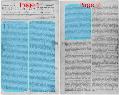Page thumbnail for The Virginia Gazette