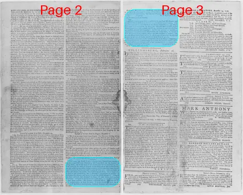 Page thumbnail for The Virginia Gazette