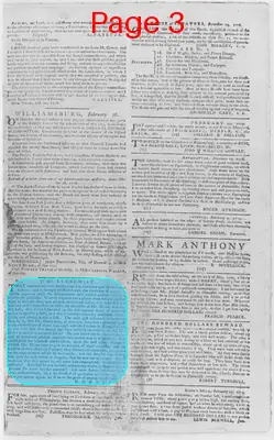 Page thumbnail for The Virginia Gazette