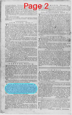 Page thumbnail for The Virginia Gazette