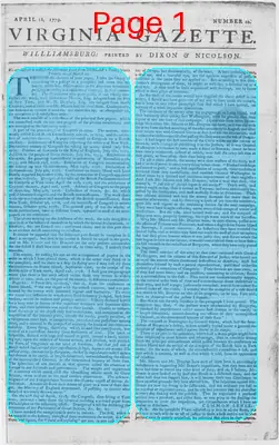 Page thumbnail for The Virginia Gazette