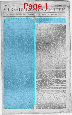 Page thumbnail for The Virginia Gazette