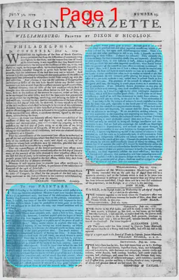 Page thumbnail for The Virginia Gazette