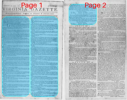Page thumbnail for The Virginia Gazette