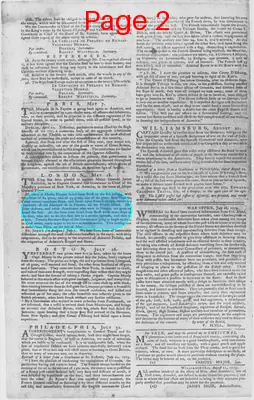 Page thumbnail for The Virginia Gazette
