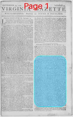 Page thumbnail for The Virginia Gazette