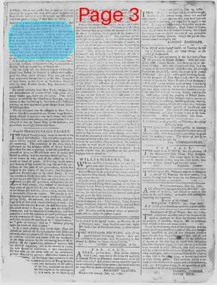 Page thumbnail for The Virginia Gazette